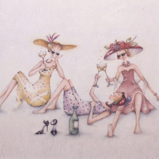 Carte postale Berni Parker's ladies who love life Carte postale Berni Parker's ladies who love life