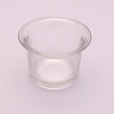 Pot en verre pour photophore 6.5x4.5cm