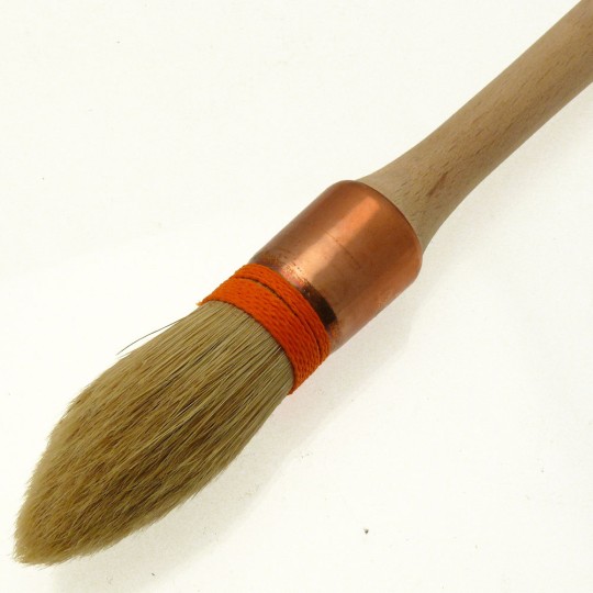 Pinceau à colle grosse brosse à rechampir n°2 sortie 68 diam 21