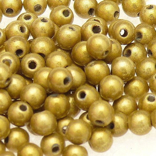 Perles fantaisie miracle olive 4mm qu50 Perles fantaisie miracle olive 4mm qu50