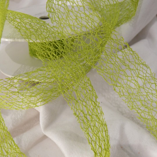 Ruban tissu vert 3cmx10m crispy Rouleau Ruban tissu vert 3cmx10m crispy Rouleau