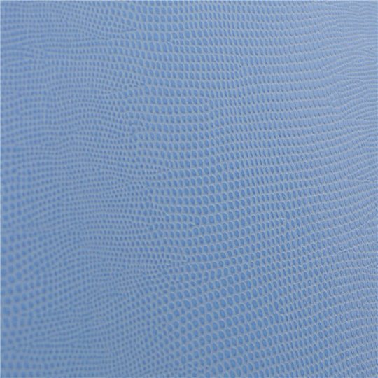 Papier Skivertex® Pellaq lézard simili cuir bleu ciel 50x68cm