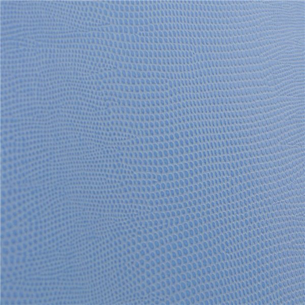 Papier Skivertex® Pellaq lézard simili cuir bleu ciel 50x68cm