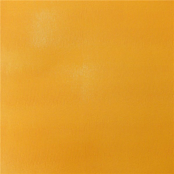 Papier Skivertex® Pellaq lézard simili cuir jaune 50x68cm