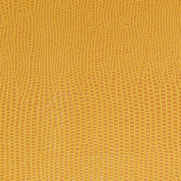 Papier Skivertex® Pellaq lézard simili cuir jaune 50x68cm