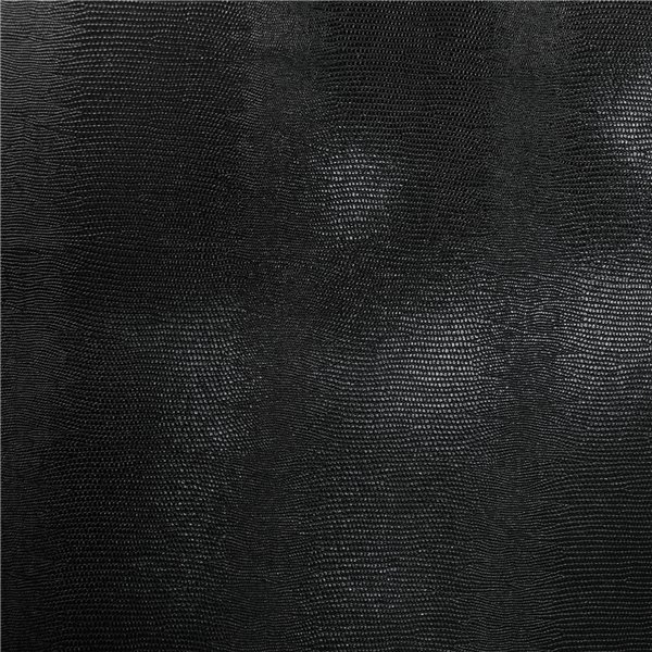 Papier Skivertex® Pellaq lézard simili cuir noir 50x68cm