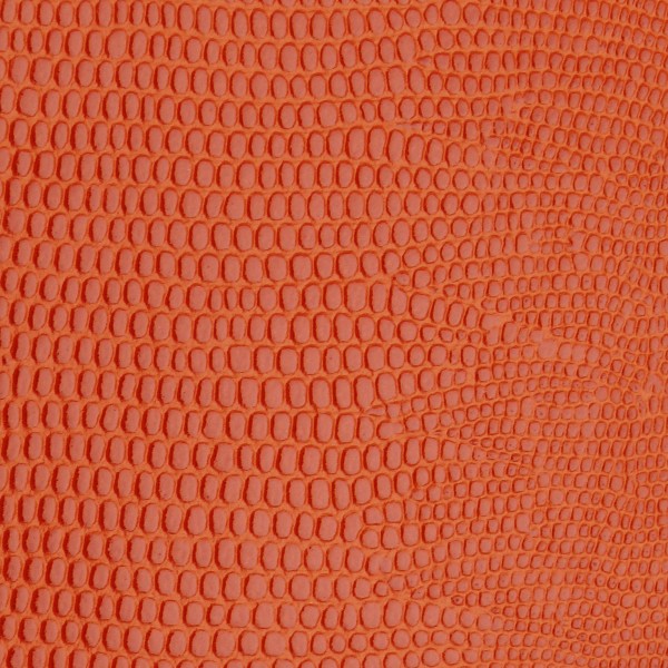 Papier Skivertex® Pellaq lézard simili cuir orange 50x68cm