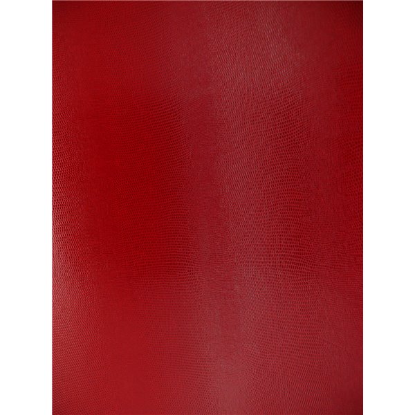 Papier Skivertex® Pellaq lézard simili cuir rouge 50x68cm