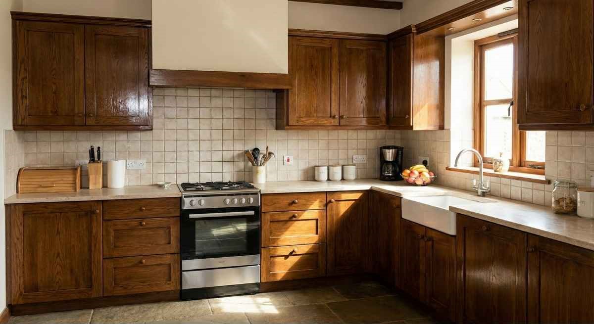 Cuisine classique avant rénovation