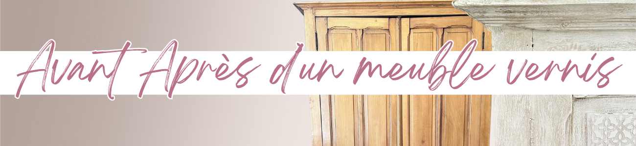 Repeindre un meuble verni
